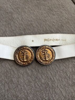 Vintage 1980’s Yves Saint Laurent Belt